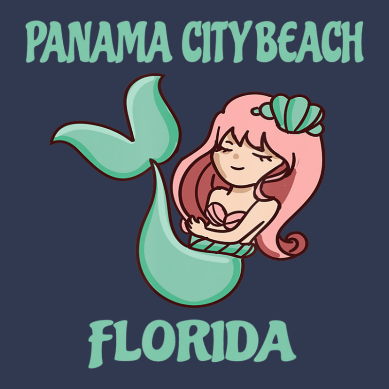 Panama City Beach Cute Mermaid Themed Basic T-shirt by rastyrocl | Artistshot