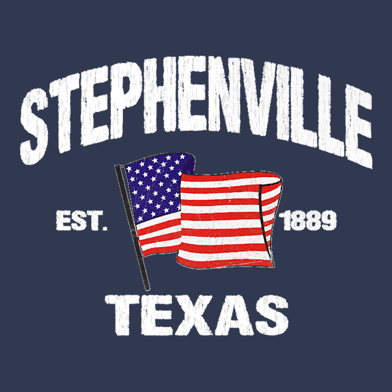 Stephenville Texas Tx Usa Stars & Stripes Vintage Style Premium Basic T-shirt by JilmarM.Perez | Artistshot