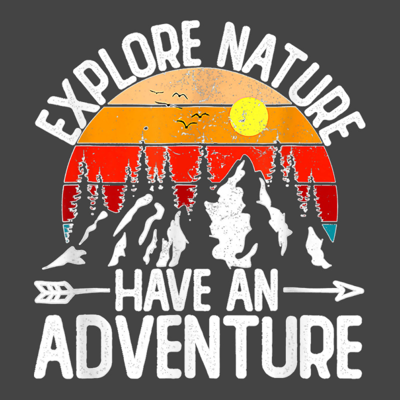 Funny Explore Nature Have An Adventure Retro Forest Basic T-shirt | Artistshot