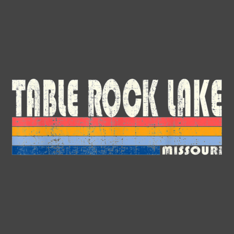 Vintage 70s 80s Style Table Rock Lake Mo Basic T-shirt by JuanNunez | Artistshot