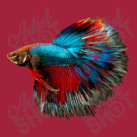 Red Blue Betta Fish Jambrong Basic T-shirt | Artistshot