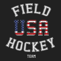 American Flag Usa Field Hockey Player Gift Basic Youth T-shirt | Artistshot