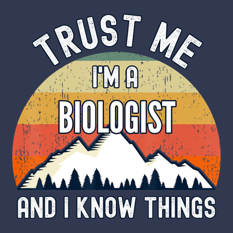 Trust Me I'm A Biologist And I Know Things Basic Youth T-shirt | Artistshot