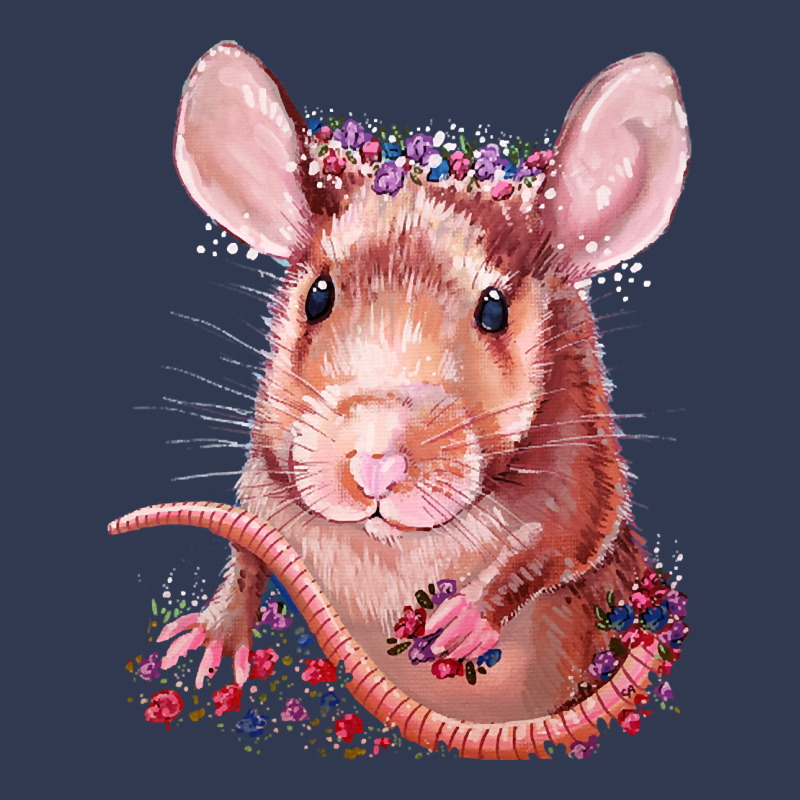 Flower Crown Rat Basic Youth T-shirt by Jankonen637 | Artistshot