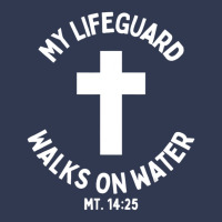 My Lifeguard Walks On Water Jesus Christ Christian Faith Basic Youth T-shirt | Artistshot