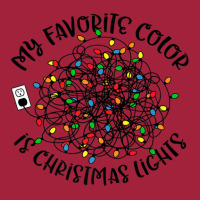 My Favorite Color Is Christmas Lights, Funny Christmas Basic Youth T-shirt | Artistshot