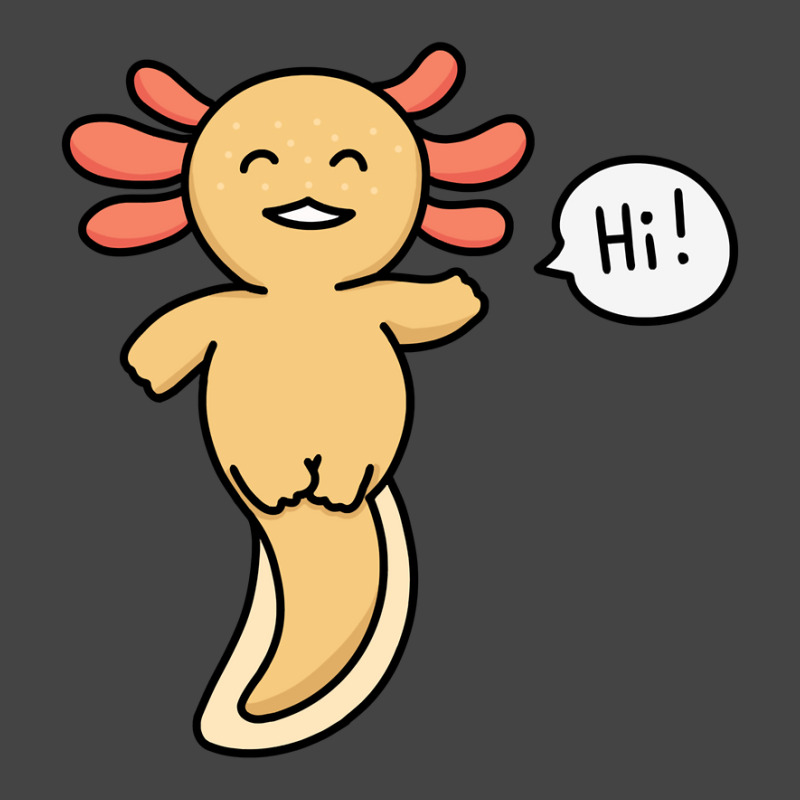 Golden Albino Axolotl (yellow Axolotl) Saying Basic Youth T-shirt by Min08 | Artistshot