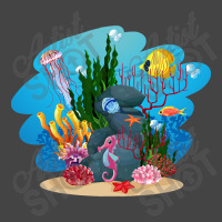 Undersea Life Coral Reef With Fish And Water Plants  Cartoon Landscape Basic Youth T-shirt | Artistshot