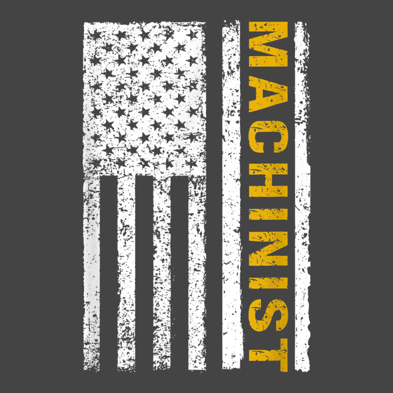 Machinist Us Flag Distressed Machining Lathe Milling Turning T Shirt Basic Youth T-shirt by maryannmjra8 | Artistshot