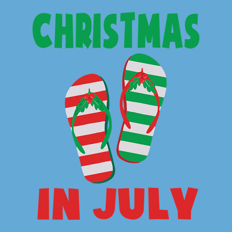 Christmas In July Flip Flop Xmas In July Decorations Party Basic Youth T-shirt | Artistshot