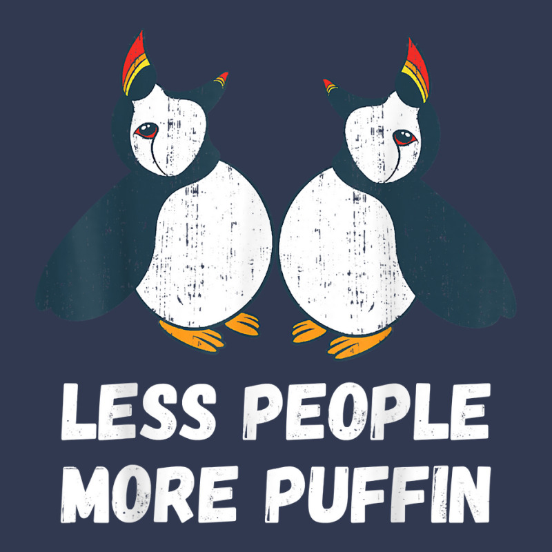 Puffin Less People More Puffin Bird Lover Seabird Lover T Shirt Basic T-shirt by marge3nstbo | Artistshot