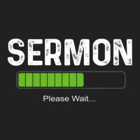 Mens Sermon Loading Funny Pastor Christian Parish Clergy Apparel Basic T-shirt | Artistshot