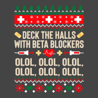 Deck The Halls With Beta Blockers Nurse Ugly Christmas Basic T-shirt | Artistshot