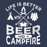 Camping Hoodie Men Women Beer Campfire Graphic Tent Basic T-shirt | Artistshot