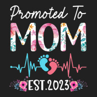 Promoted To Mom 2023 Mothers Day Christmas First Time Mom Basic T-shirt | Artistshot