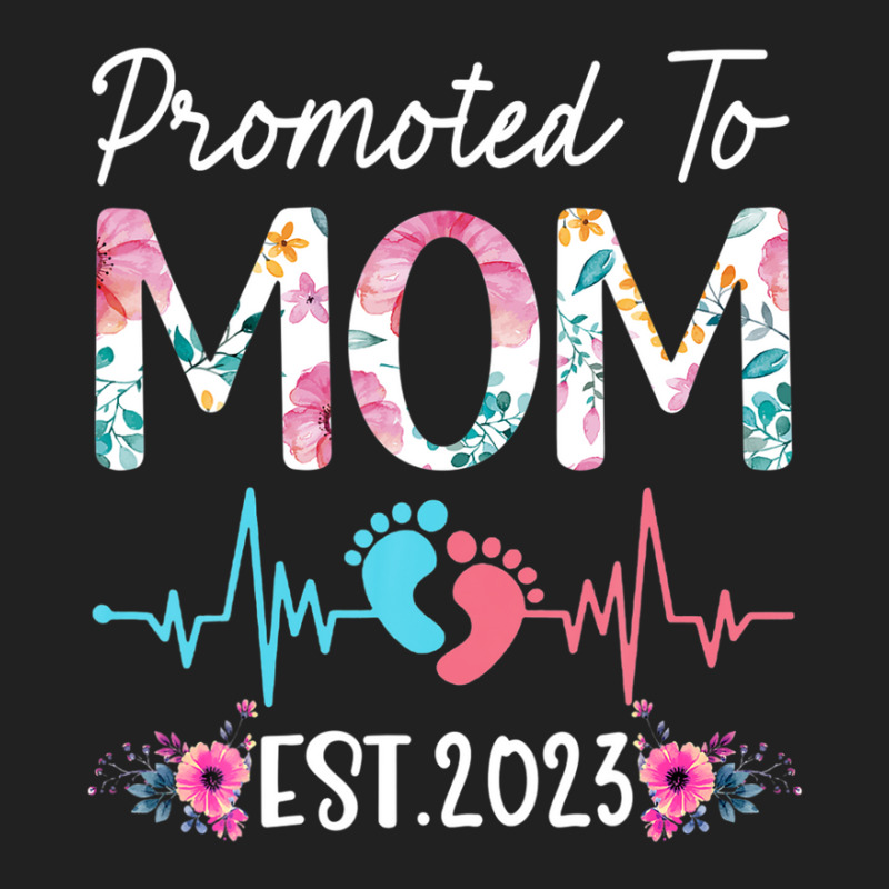 Promoted To Mom 2023 Mothers Day Christmas First Time Mom Basic T-shirt | Artistshot