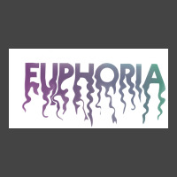 Euphoria Melting Title Gradient Poster Blue Basic T-shirt | Artistshot