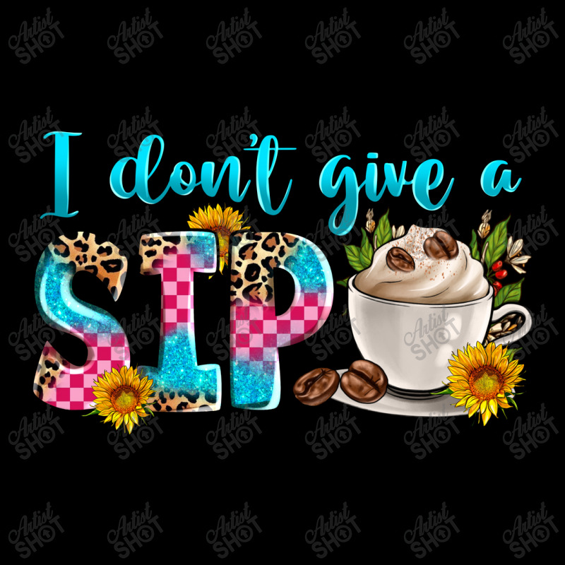 I Don't Give A Sip Maternity Scoop Neck T-shirt by Zillion Design Studio | Artistshot