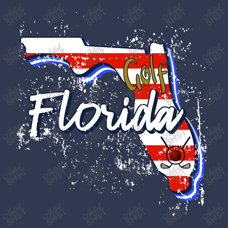 Florida Golf Basic T-shirt by laurynvanhoose | Artistshot