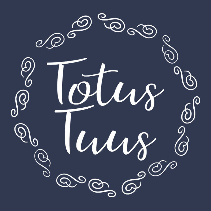 Totus Tuus Mother Mary  Totally Yours Mother Of Jesus Basic T-shirt by AlejandroArtist | Artistshot