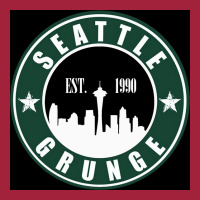 Seattle Grunge Poster Nature Basic T-shirt | Artistshot