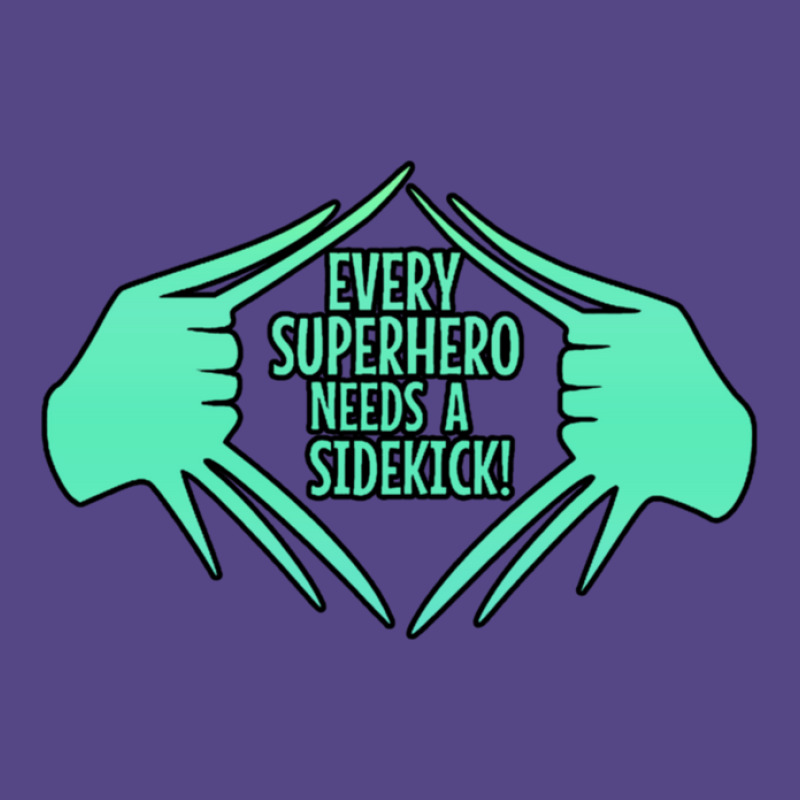 Every Superhero Needs A Sidekick Basic T-shirt by SuzanneElaineSehorn | Artistshot