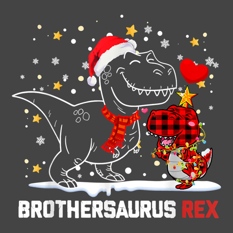 Brothersaurus Brother Dinosaur Christmas Pajamas Trex Family T Shirt Basic T-shirt | Artistshot