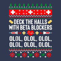 Deck The Halls With Beta Blockers Nurse Christmas Ugly Xmas Basic T-shirt | Artistshot