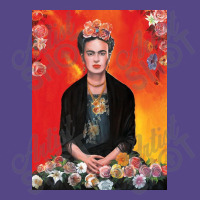 Frida Kahlo Painting Flower Basic T-shirt | Artistshot