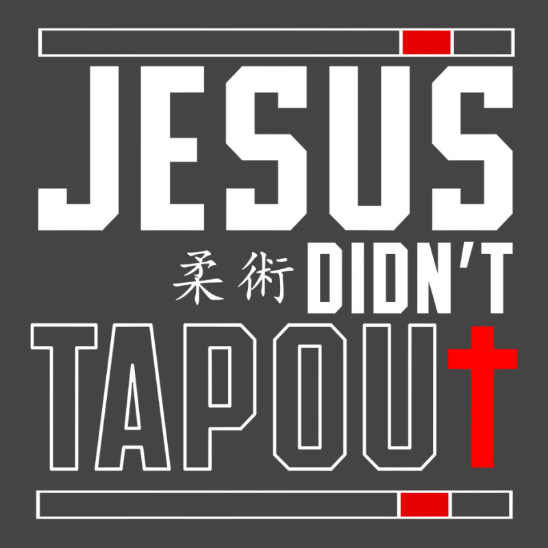 Jiu Jitsu Jesus Faith Christian Jesus Didn't Tap Out Pullover Hoodie Basic T-shirt by erinlorrai | Artistshot