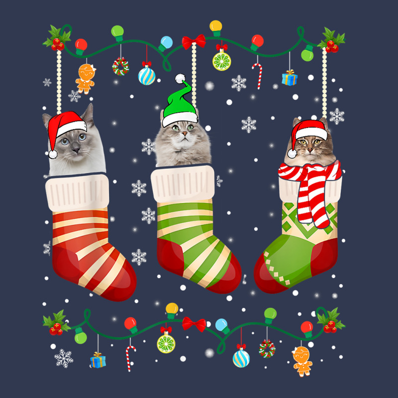 Cute Xmas Cat Pajama Siberian Christmas Socks T Shirt Basic Youth T-shirt by meritzjla | Artistshot