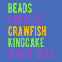 Beads, Parades, Crawfish, Kingcake, Mardi Gras Basic Youth T-shirt | Artistshot