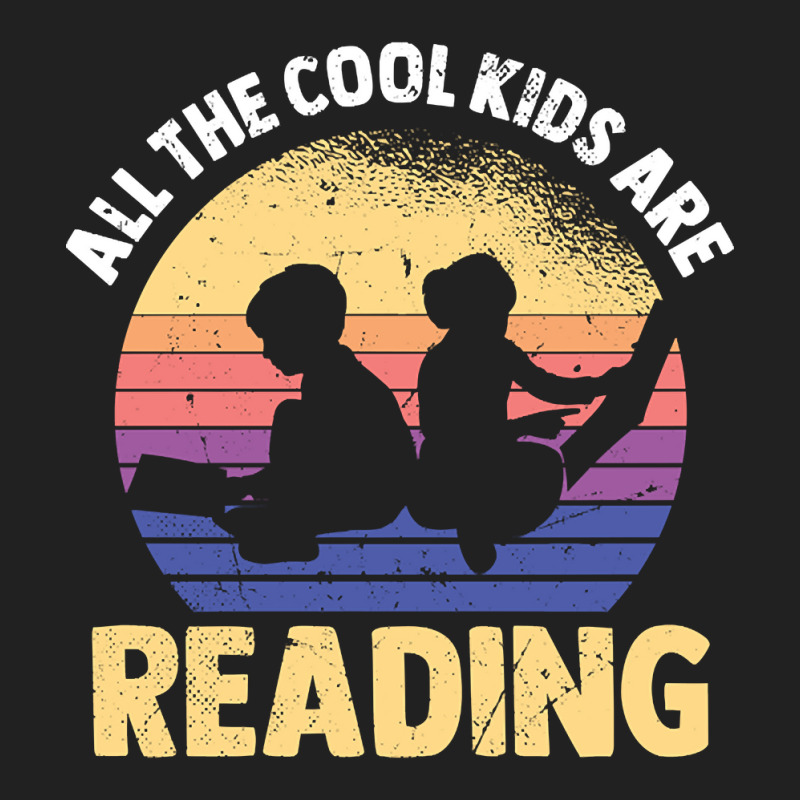 Limited Edition All The Cool Kids Are Reading Book Vintage Reto Basic Youth T-shirt by declangreenwood | Artistshot