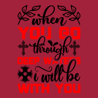 Trending When You Go Through Deep Waters I'll Be With You Basic Youth T-shirt | Artistshot