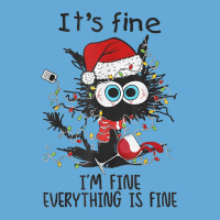 It's Fine I'm Fine Everything Is Fine Wine Glass Christmas T Shirt Basic Youth T-shirt | Artistshot