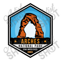 Arches National Park Raglan Crop Top | Artistshot