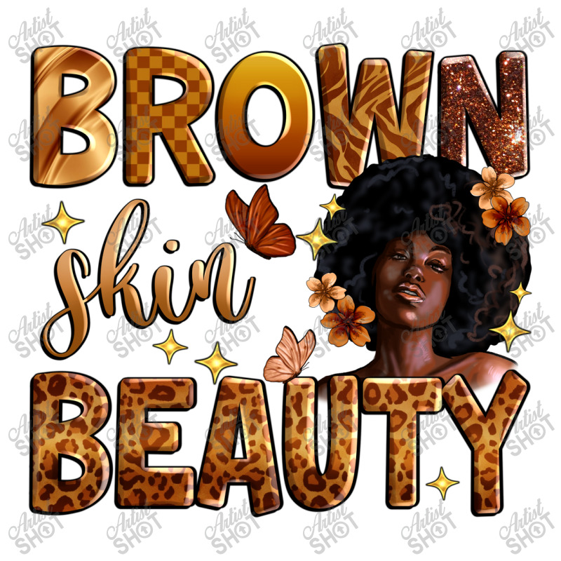 Brown Skin Beauty Maternity Scoop Neck T-shirt | Artistshot