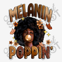 Melanin Poppin License Plate | Artistshot