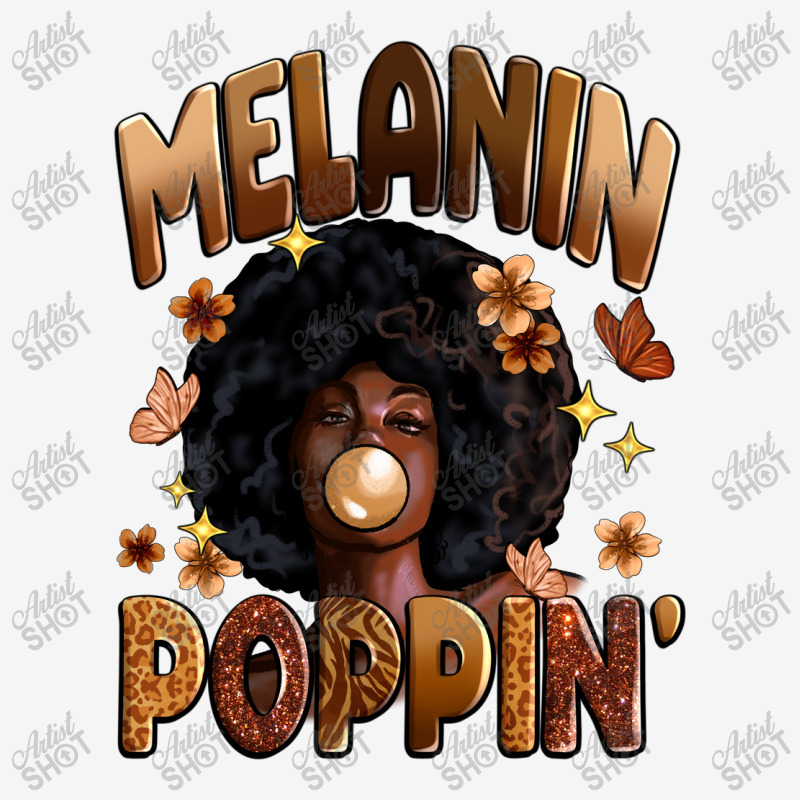 Melanin Poppin License Plate | Artistshot