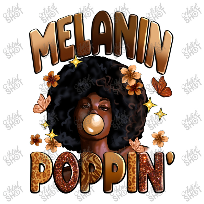 Melanin Poppin Sticker | Artistshot