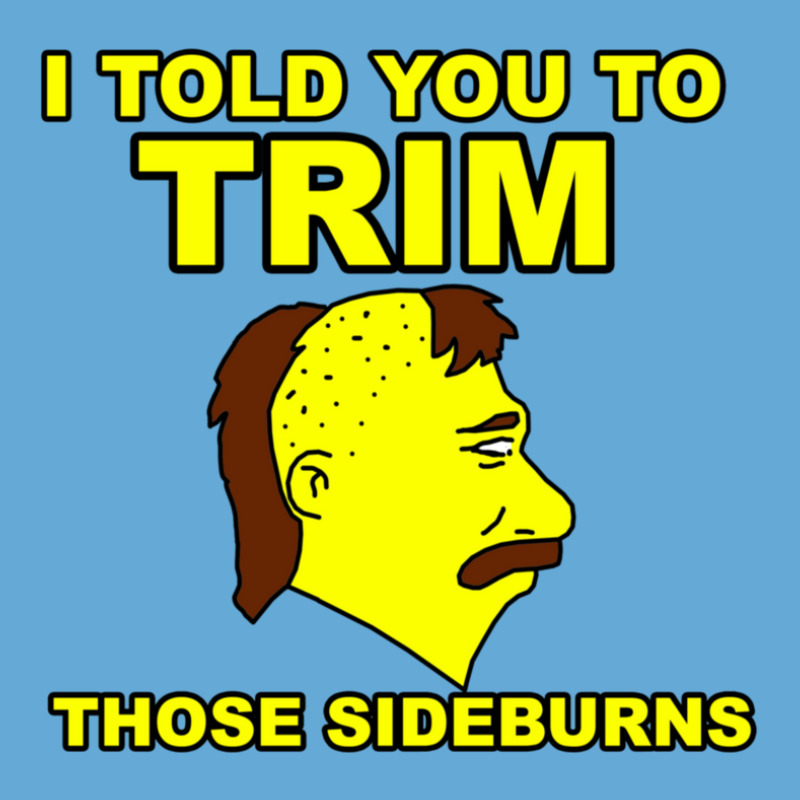 Trim Those Sideburns 1 Basic T-shirt by MelanieKathleen | Artistshot