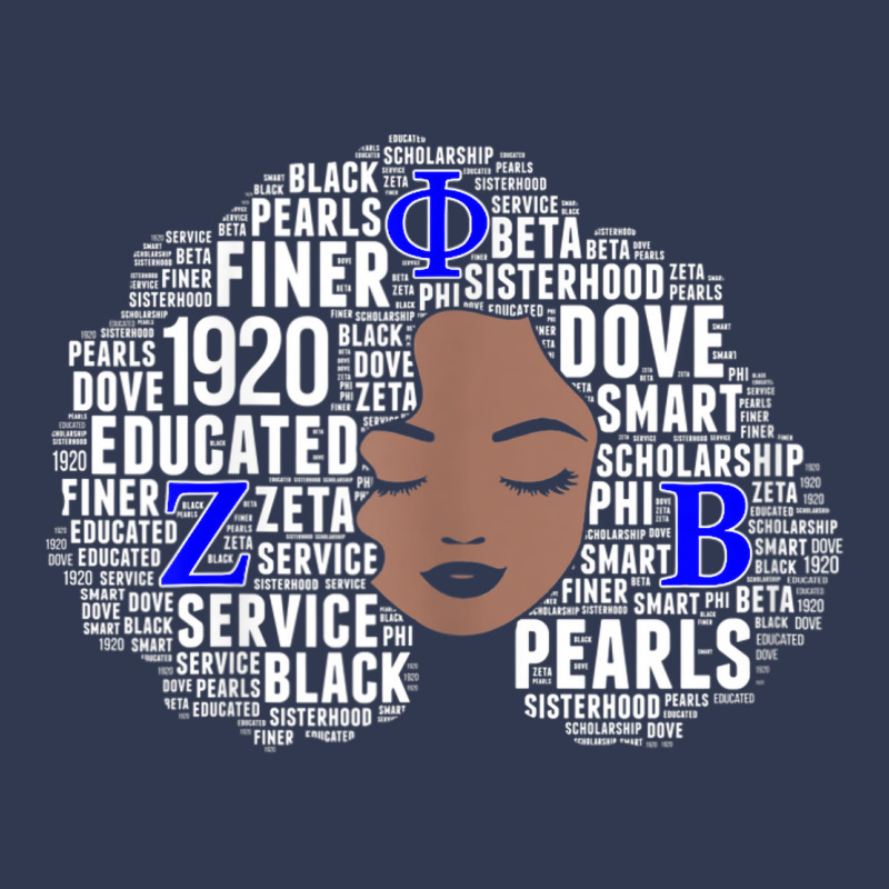 Womens Zeta 1920 African Women Educated Dove Afro Hair Words _001 Basic T-shirt | Artistshot