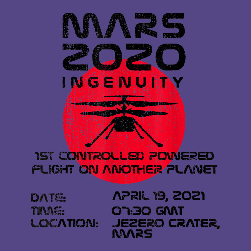 Ingenuity Helicopter Flight Flying Mars 2020 Girls Kids Boys T Shirt Basic T-shirt | Artistshot