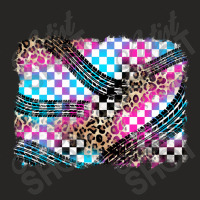 Race Background Ladies Fitted T-shirt | Artistshot