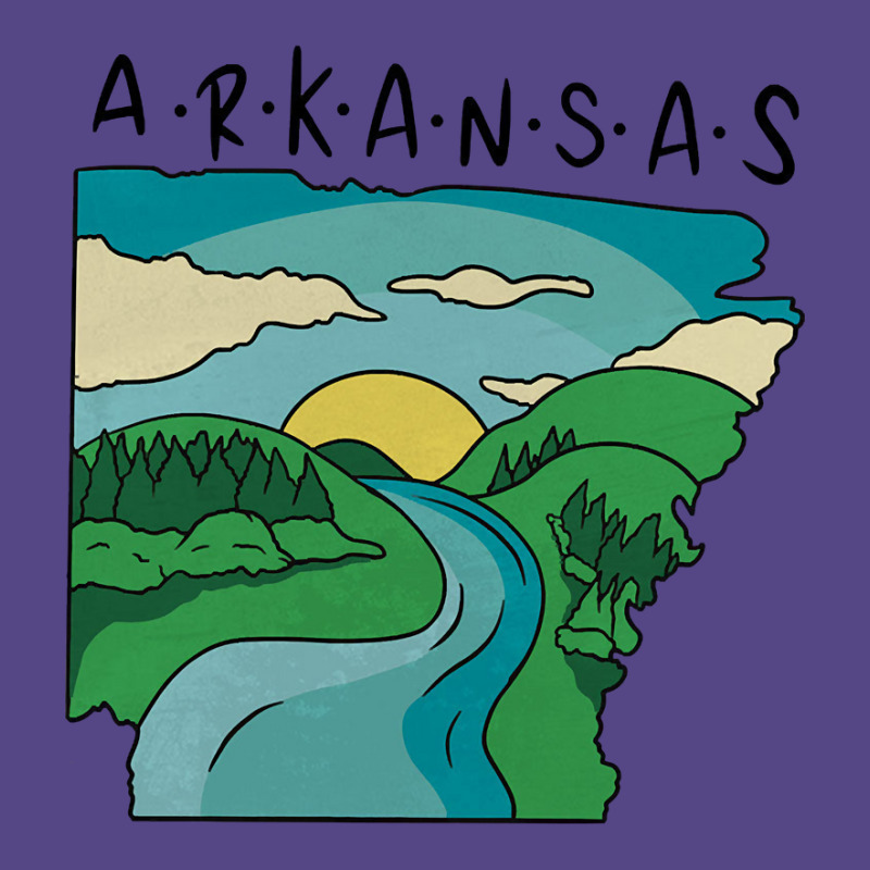 Hot Trend Arkansas Nature Landscape Basic T-shirt by Ledford Leslie | Artistshot