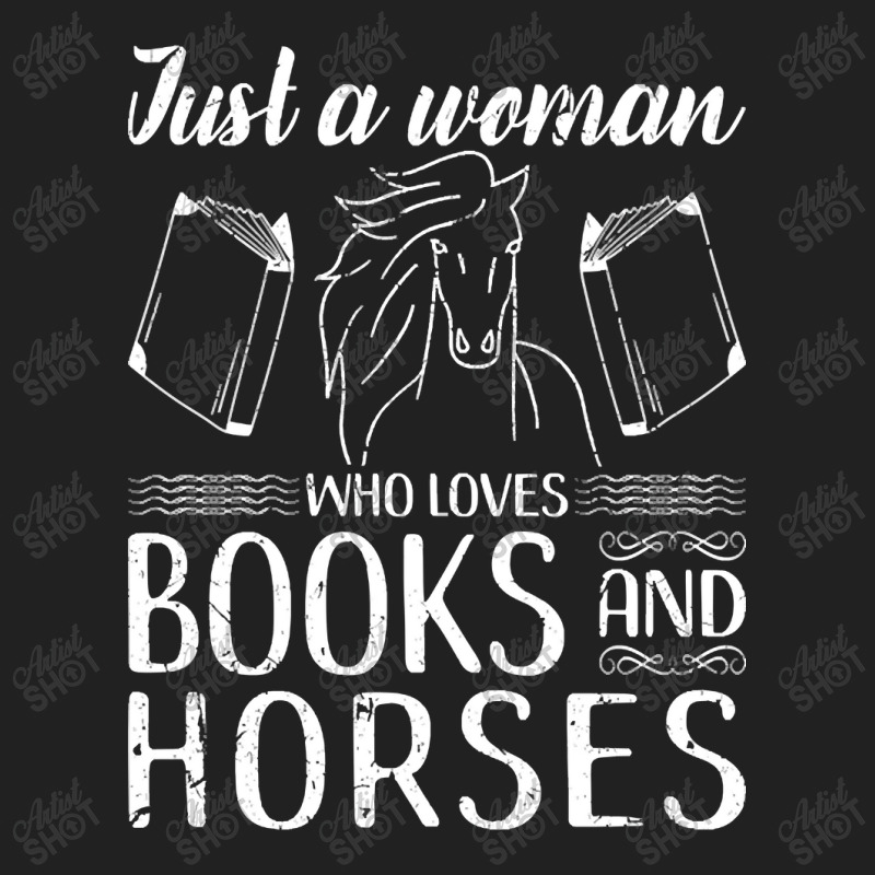 Limited Edition Read Books Horse Lover Basic T-shirt by Rios Arevalo | Artistshot