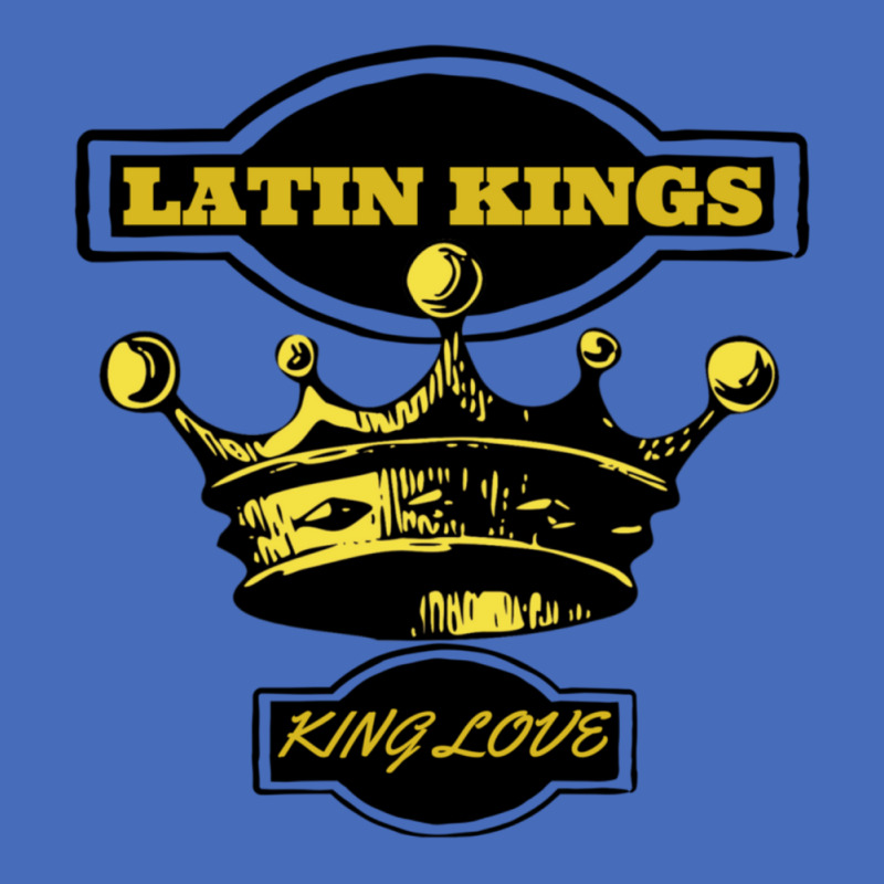 Latin Kings Inspired Crown With Words King Love Old School Style Basic T-shirt by LisaBurlingame | Artistshot