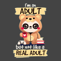 Adult Panda Bear Im An Adult But Not Like A Real Adult Classic Basic T-shirt | Artistshot