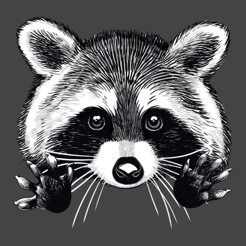 Digital Illustration Of A Little Raccoon Buddy. Basic T-shirt | Artistshot