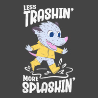 Trending Rainy Day - Less Trashin More Splashin Possum Basic T-shirt | Artistshot